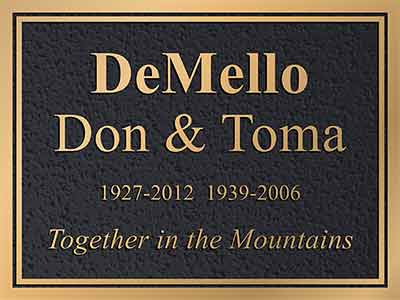 memorial plaque, mother memorial plaques, photo memorial plaque