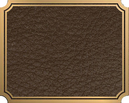 custom border bronze plaques