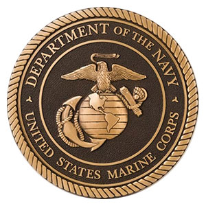 military bronze plaques, custom bronze military plaque