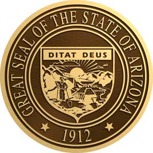 state seal arizona, arizona state seal